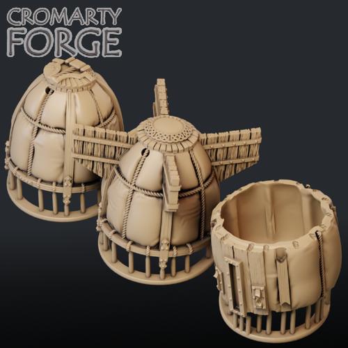 Airship parts cf